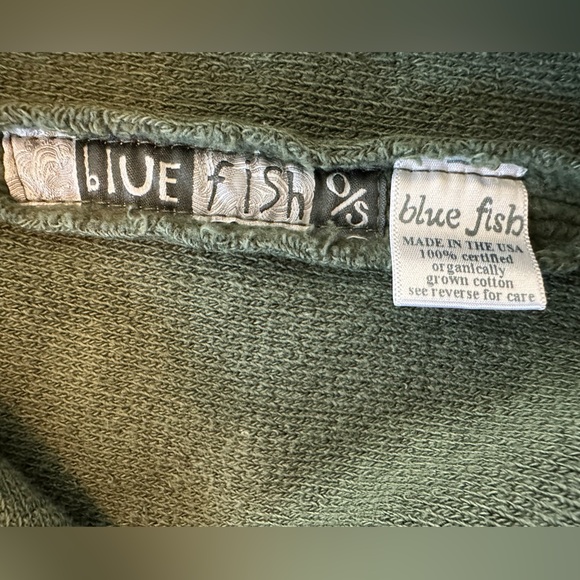 Blue Fish Winter Sherpa Pullover in Forest - Picture 7 of 7